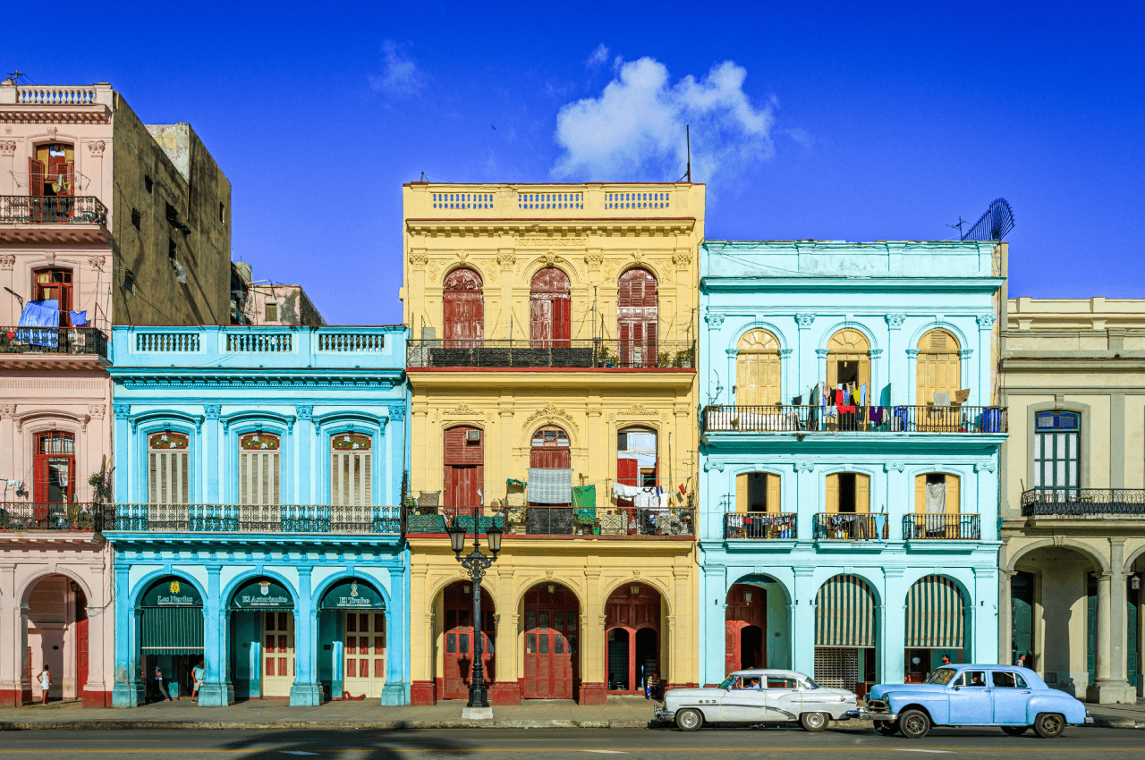 colorful buildings