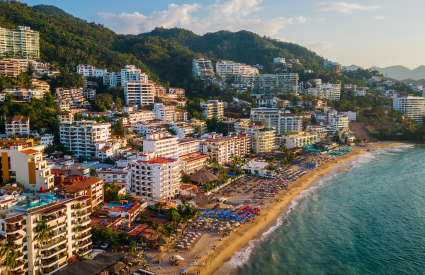 Puerto Vallarta au coucher du soleil